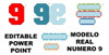 Kit Imprimible Moldes Letras Numeros 3d (editables) 3