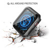 Protector Para Apple Watch S 9/8/7 41mm Negro Y Clear 3
