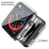 Protector Para Apple Watch S 9/8/7 41mm Negro Y Clear 5