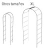 Tutor Plantas Arco Guía Estructura Para Trepadoras Puente 6