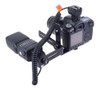 Suporte Duplo L De Metal Câmera Flash Iluminador 6