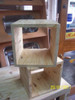 Cubos Pino Placa Madera  Macizo 30x30x20 3