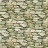 Papel De Parede Vinilico Pedras Verde Tijolo + Cola 3 Papel De Parede Vinilico Pedras Verde Tijolo + Cola 3