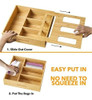 Organizador De Almacenamiento Para Cajon De Cocina En Madera 3