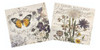 Láminas Decoupage Laura Craft X 2 Set Botanique (15x15cm) 0