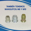 Manguito Metálico Rosca M6 X 10 Unidades Hafele 5