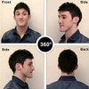 Protese Capilar Masculina Orgânica Natural De Cabelo Liso 7