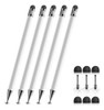 Lapiz Optico Para Todas Las Pantallas Tactiles, 5u, Blanco 0