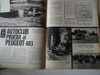 Lote 9 Publicidad Revista Peugeot 403 Antiguo No Manual 7