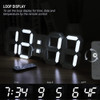 Kosumosu Reloj De Pared Digital 15  3d Led Reloj De Pared Re 2