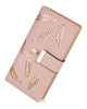 Billetera De Cuero Larga Pgxt Monedero Con Cremallera Hebill 0