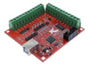Placa Interfaz Cnc Mach3 Lpt Usb 4 Ejes Controlador 100khz 0