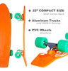 Skateboards Mini Cruiser - Patineta Retro Completa 2