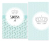 Kit Imprimible Coronita Flores Tiffany Candy Bar Tukit 0