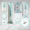 Kit Imprimible Coronita Flores Tiffany Candy Bar Tukit 6