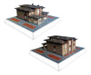 Modelo Pdf Para Montar Em Papel 150 - Maquete De Casa 04 4