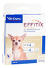 Pulgas Garrapatas Pipeta Effitix 1,4-4 Kg 0