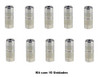 Kit Com 10 Bico Acoplador Graxa 1/8 4 Garras - 9129 - Bremen 1