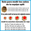 Kit Instalación Aire Acondicionado Split 1/4 Y 3/8 X 3 Mts 4