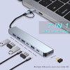 Hub Usb C Hub Usb 3.0, Vienon Aluminio 7 En 1 1