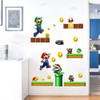 Heropar Calcomanas De Pared De Mario De Dibujos Animados Par 3