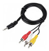 Cable Auxiliar De Video Plug 3.5 A 3 Rca Deco Decodificador 1