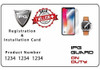 2 Protectores De Pantalla Film Compatible Univ 34mm Diametro 2