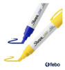 Marcadores Permanentes Sharpie Grueso X1 Varios Colores Febo 1