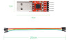 Módulo Usb A Ttl Cp2102 Serial Uart 5 Pines + Cable Dupont 4