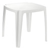 Mesa Cuadrada 70x70cm Apilable En Polipropileno Hasta 30 Kg 0