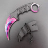 Cuchillo Tactico Karambit Wetop Acero Inoxidable Purpura 4