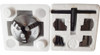 Placa P/torno C/3 Castanhas Auto Centrante (universal) 80mm 1