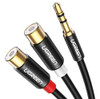 Ugreen 35mm Macho A 2 Rca Hembra Jack Cable De Audio Estere 0