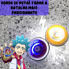 Kit Com 4 Beyblade Tornado Com Lançador Corda Acende Girando 2