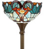 S12p Estilo Tiffany  Lámpara De Techo Con Difusor De 12 PuLG 0