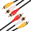 Cable Triple Rca Para Audio Y Video 5 Metros 3r-3r/t-015 /ev 1
