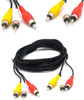 Cable Triple Rca Para Audio Y Video 5 Metros 3r-3r/t-015 /ev 4