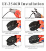 Alicate Crimpador Mc4 Painel Solar Iwiss Ly-2546b Original 2