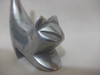 B. Antigo - Gato Escultura Em Aluminio 1