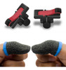 Combo Gaming De Gatillos Para Celular Con Funda Dedos Gamer 0