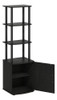 Furinno Turn-n-tube Tall Tv Entertainment Side Table Display 0