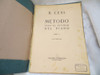 Partitura Metodo Para El Estudio Del Piano Libro V B. Cesi 0