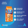 Lager Perros Adultos 22kg + 10kg 2