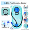 Mochila Senderismo Azul Pack Hidratacion 3l 1
