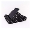 The Comfview Almofada Para Tablets Preta Com Quadrados 0