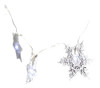 Finether Solar Powered Luces Cadena Constante/intermitente 2 0