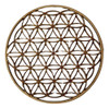 1 Flor De La Vida  + 1 Cubo Metatron  En 10 Cm 2 1 Flor De La Vida  + 1 Cubo Metatron  En 10 Cm 2