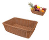 Cesta Retangular De Vime Trançado Pão Frutas Para Servir 0 Cesta Retangular De Vime Trançado Pão Frutas Para Servir 0