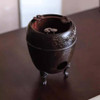 Aquecedor De Bule De Cobre, Forno A Carvão, Base De 3