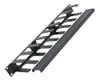 Guia De Cabos 1u 80mm Para Rack Preto 1